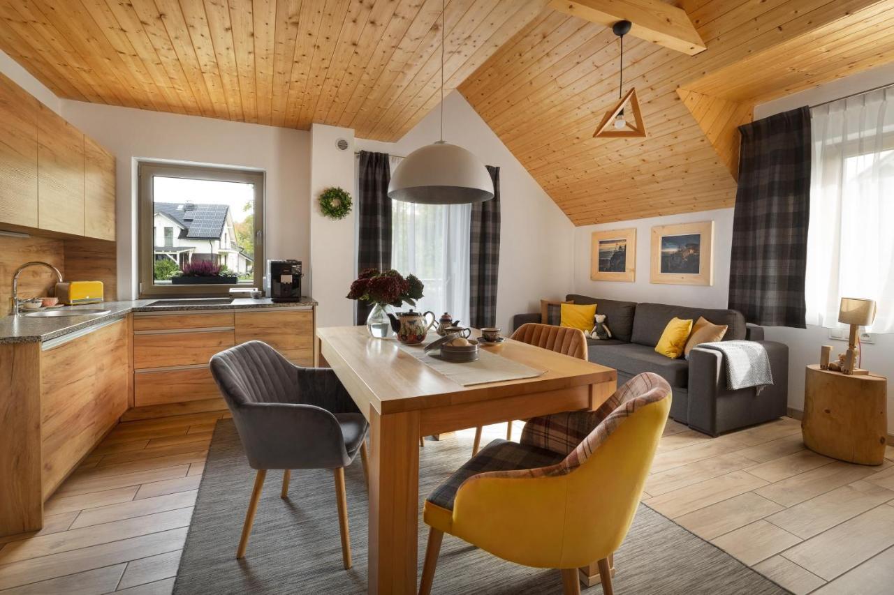 Apartamenty U Harrego II Przy Stawie Spa Klimatyzacja,Balkon,Sauna , Balia, Ogrod,Parking Kudowa-Zdrój Exteriör bild