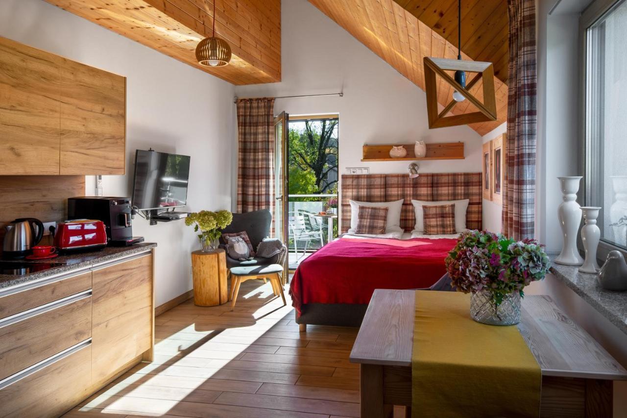 Apartamenty U Harrego II Przy Stawie Spa Klimatyzacja,Balkon,Sauna , Balia, Ogrod,Parking Kudowa-Zdrój Exteriör bild