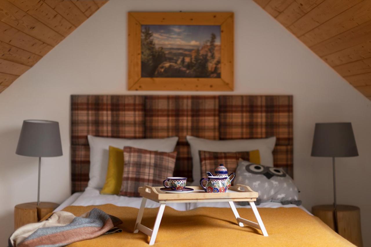 Apartamenty U Harrego II Przy Stawie Spa Klimatyzacja,Balkon,Sauna , Balia, Ogrod,Parking Kudowa-Zdrój Exteriör bild
